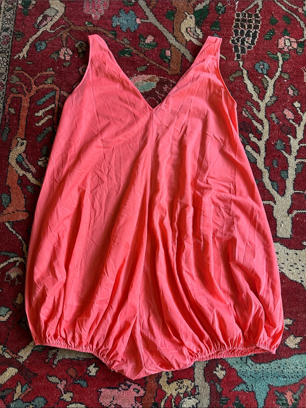 Vintage 60s Vanity Fair Lingerie Balloon Romper Playsuit